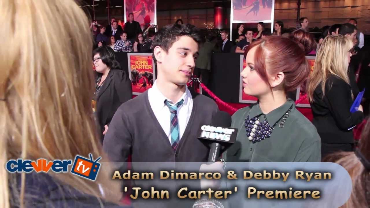 Debby Ryan & Adam DiMarco 'John Carter' Premiere Interview