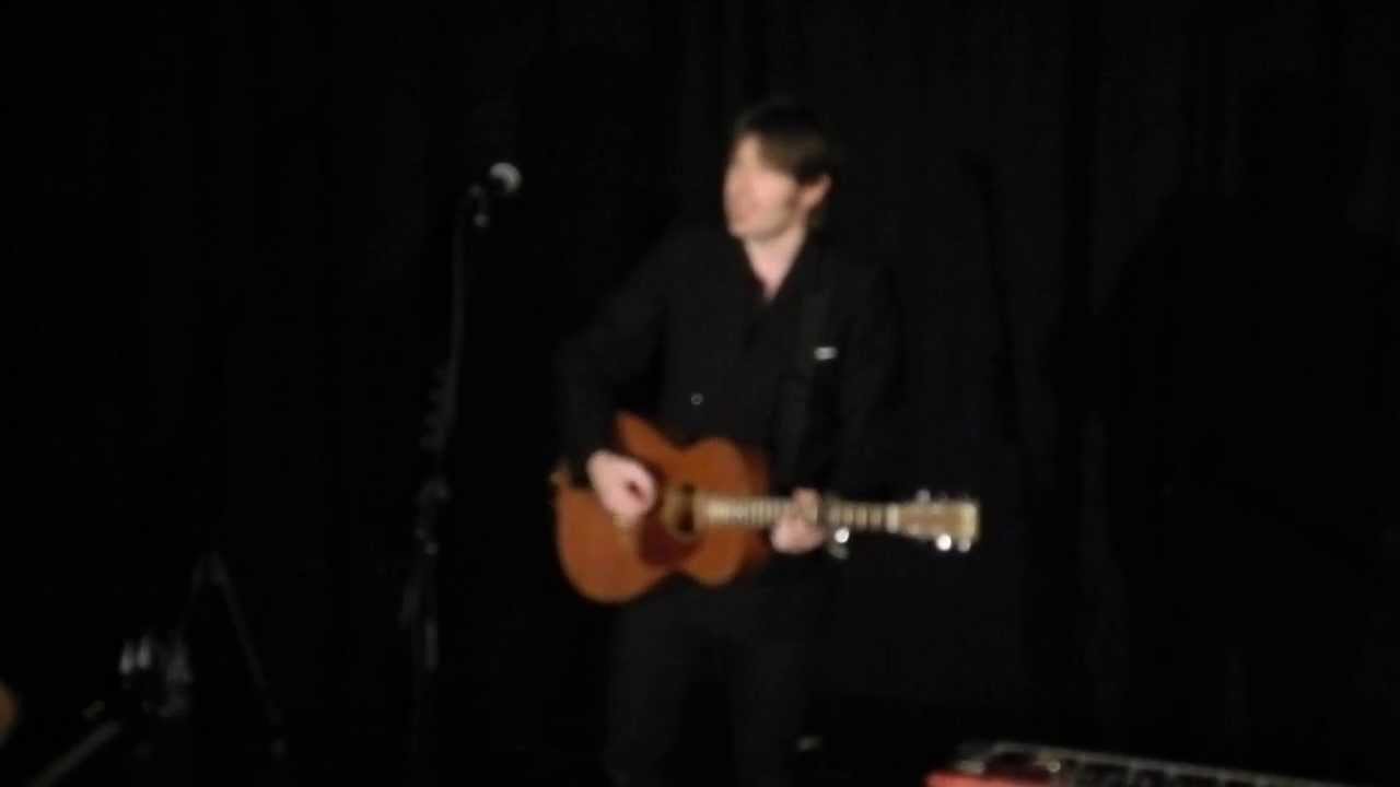 Justin Currie, Priscilla/Be My Downfall/Drowned On Dry Land, Sheffield Memorial Hall, 26th Feb 2013