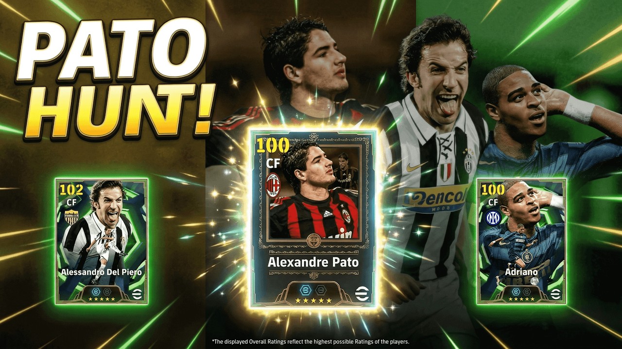 eFootball | Epic Italian League Attackers Pack Opening! Pato Hunt!