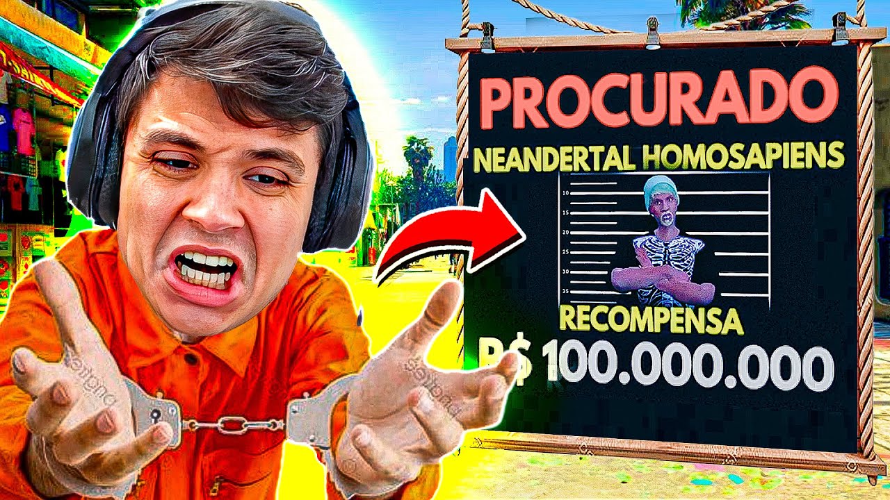 RECOMPENSA DE $100 MILHÕES em MIM 😱 2 TEMPORADA! GTA RP (Paulinho o LOKO)