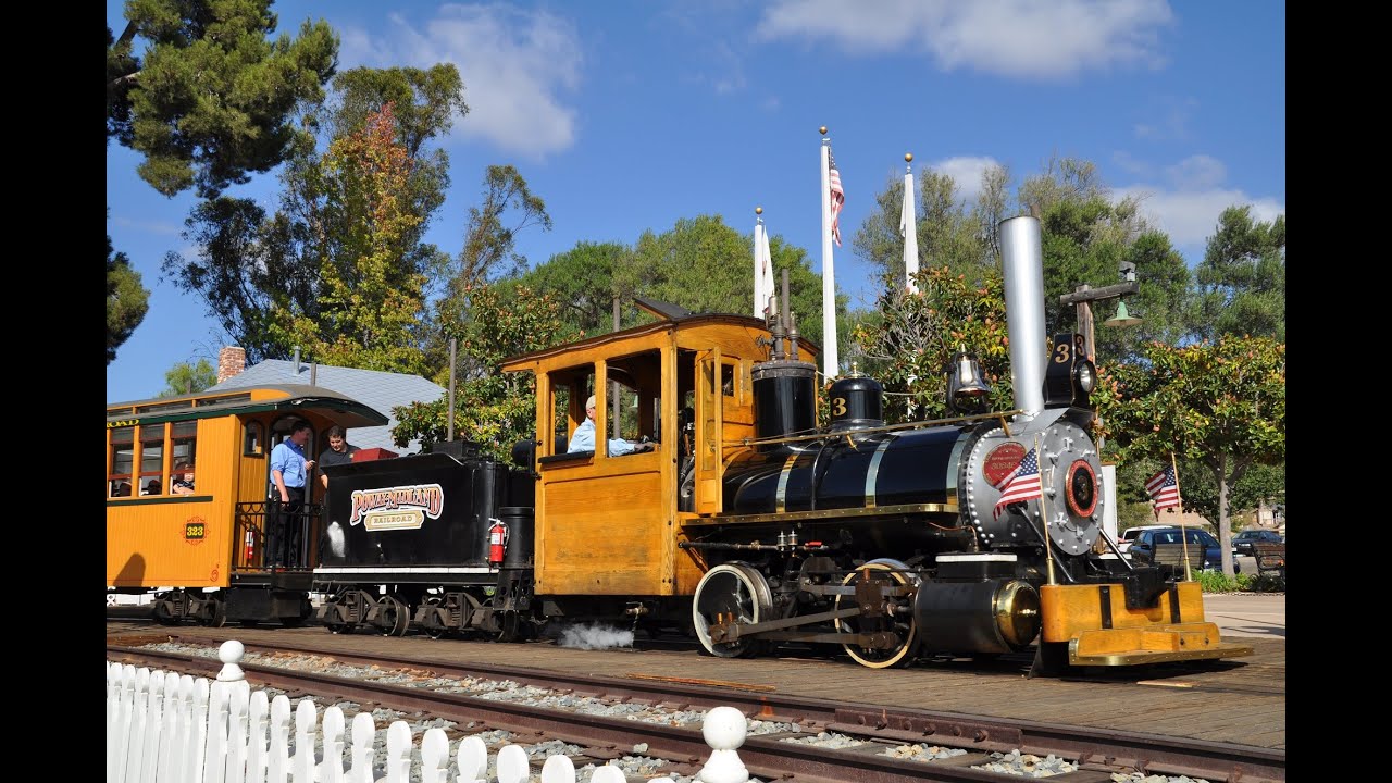 Old Poway Park Steam Train