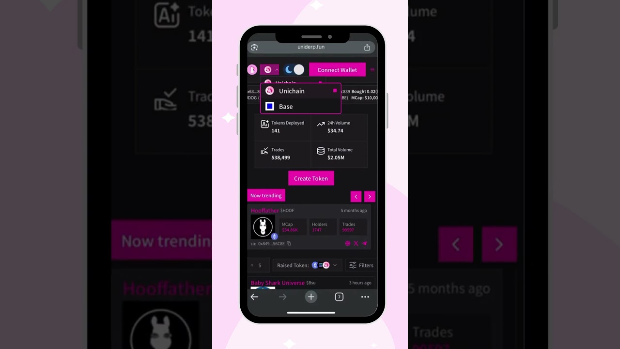 HOW TO LAUNCH TOKEN ON BASE VIA UNIDERP.FUN