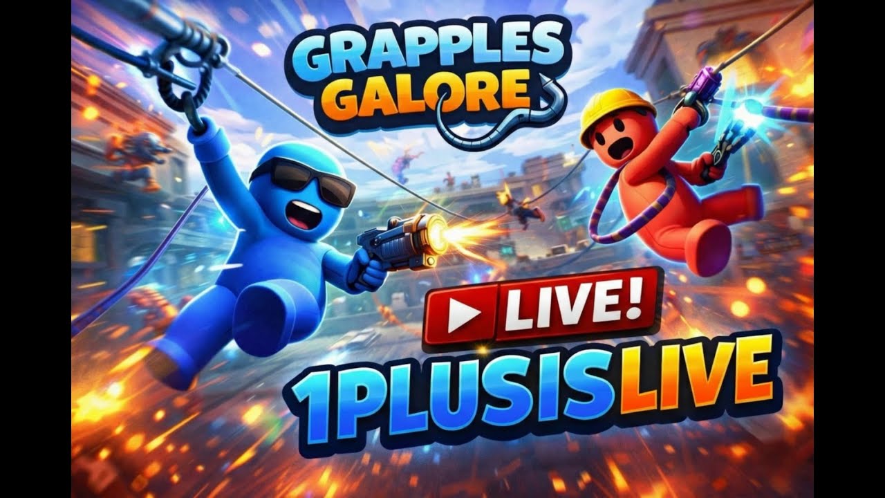 GRAPPLES GALORE LIVE: Flying High & Catching W's! 🦾🔥 Join the Chaos | 1plusislive