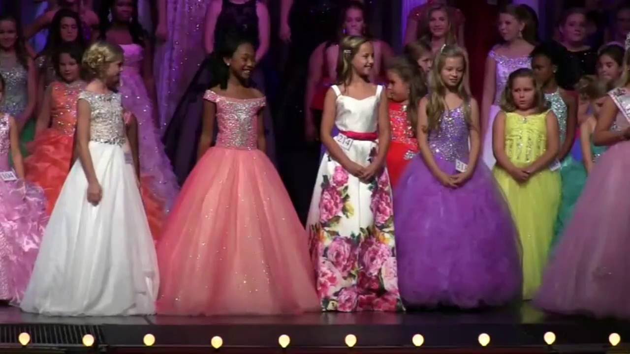 Crowning: Little Miss Princess of America 2016-Rhian McIntyre