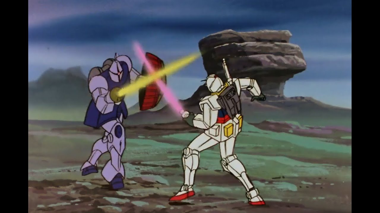 RX-78-2 Gundam vs. the Gyan - Mobile Suit Gundam 0079