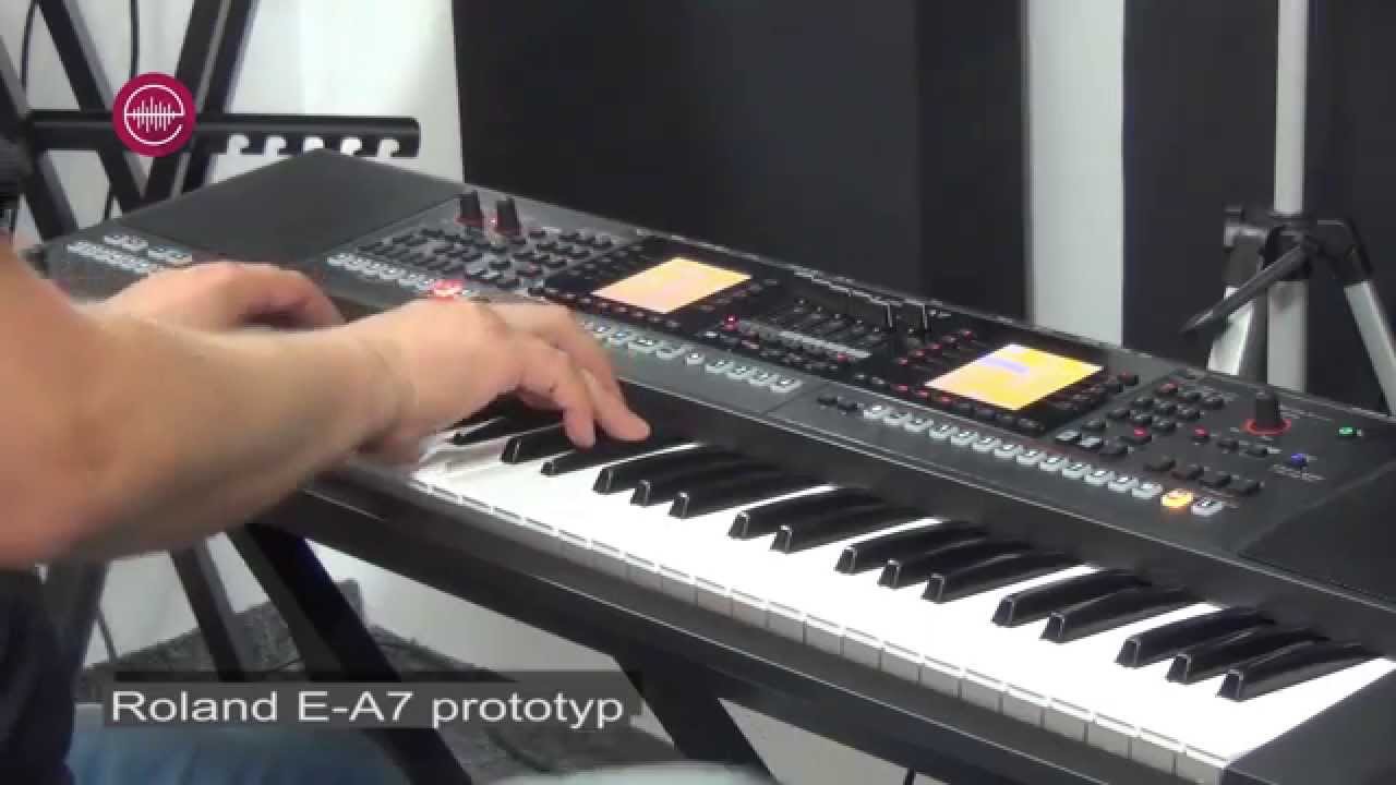 Roland EA7 demo - Grand Piano sound Roland EA7