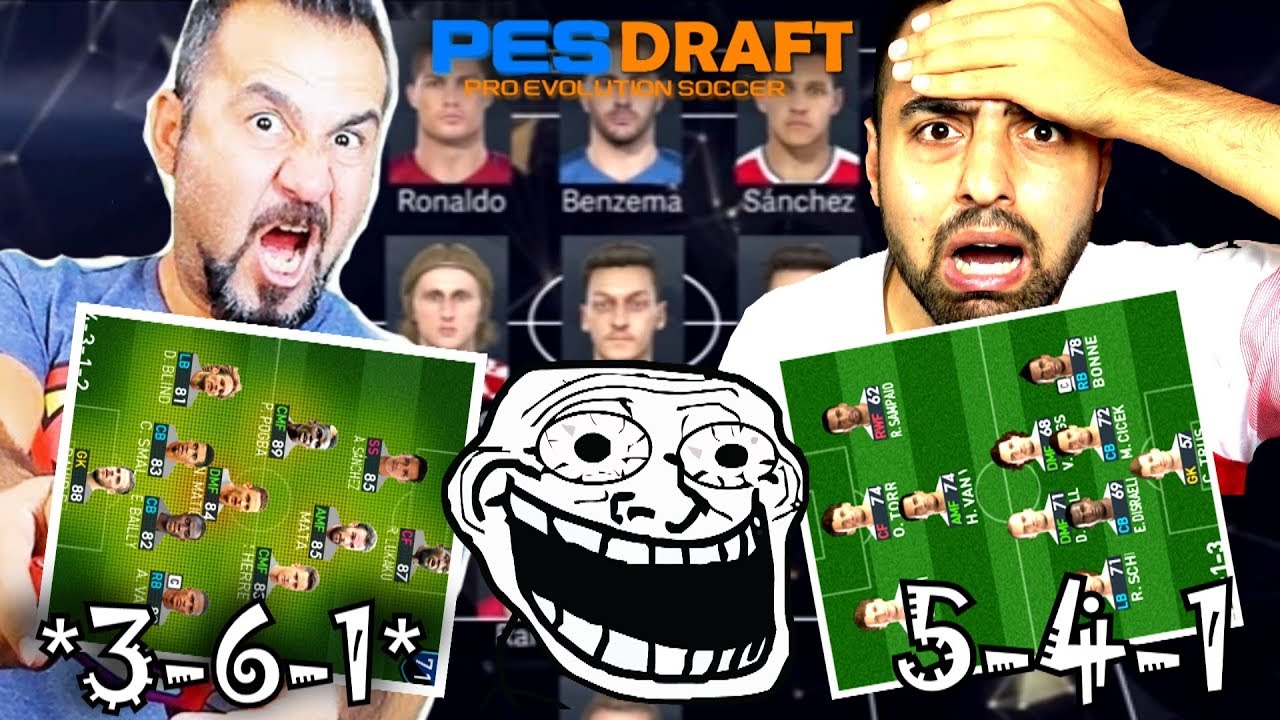 FORMASYONU RAKİP SE&Ccedil;İYOR ! &Ccedil;ILDIRDIK ! PES DRAFT 2019 !