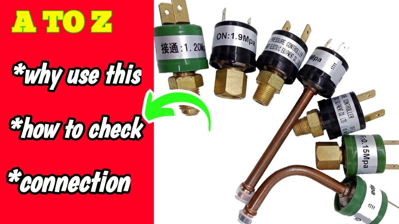Lp hp switch connection | hp lp pressure switch kaise kaam karta hai | hvac training videos
