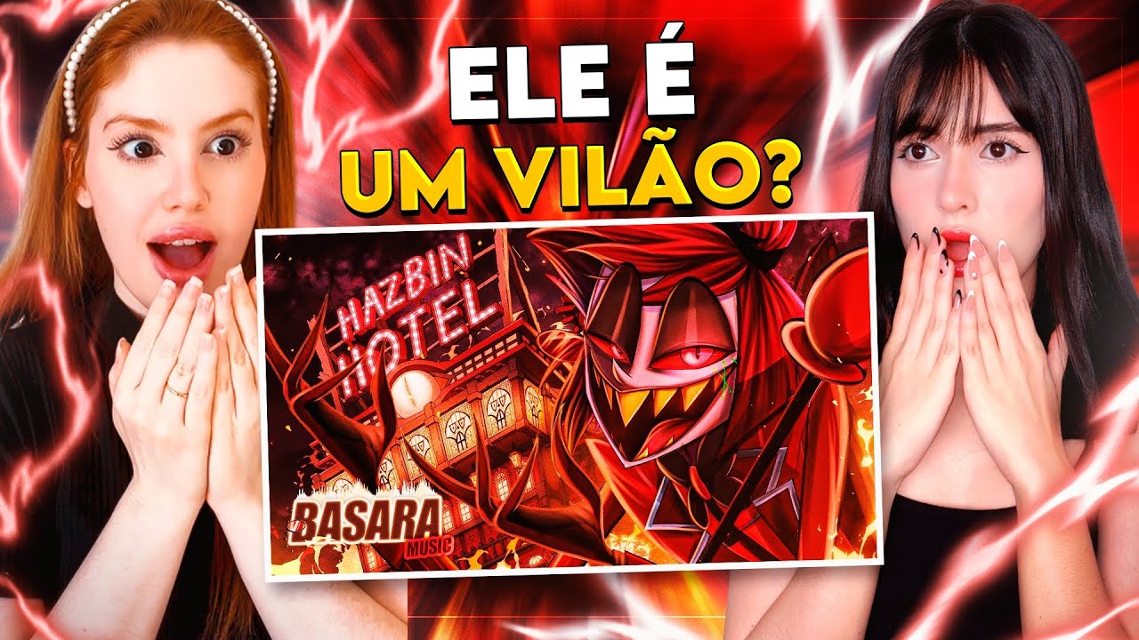 REACT | Basara - Bem-Vindo ao Hazbin Hotel! (Alastor) | CR Reacts