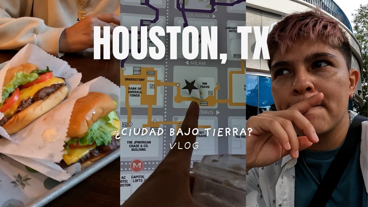 ¡Lo que NADIE te dice de HOUSTON! 🐠 Acuario y Túneles Secretos (Understory + Vlog) #travelvlog