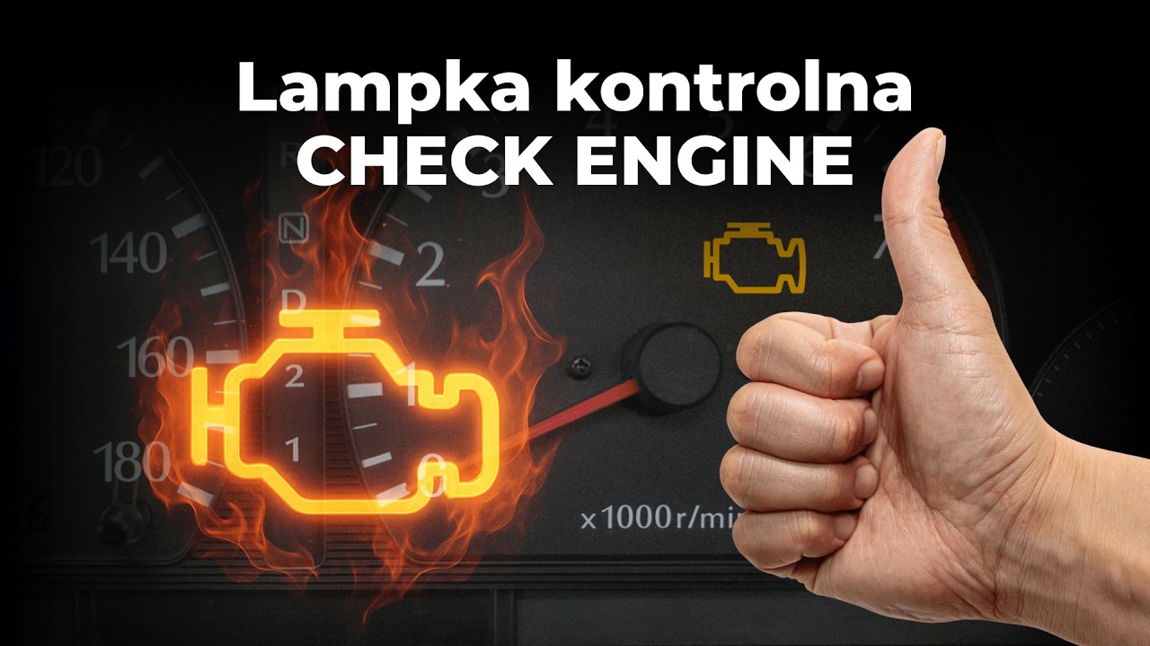Zapaliła się kontrolka CHECK ENGINE - poradnik krok po kroku, co robić