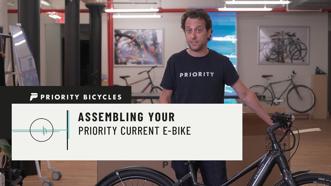 Assembling Your Priority Current E-Bike