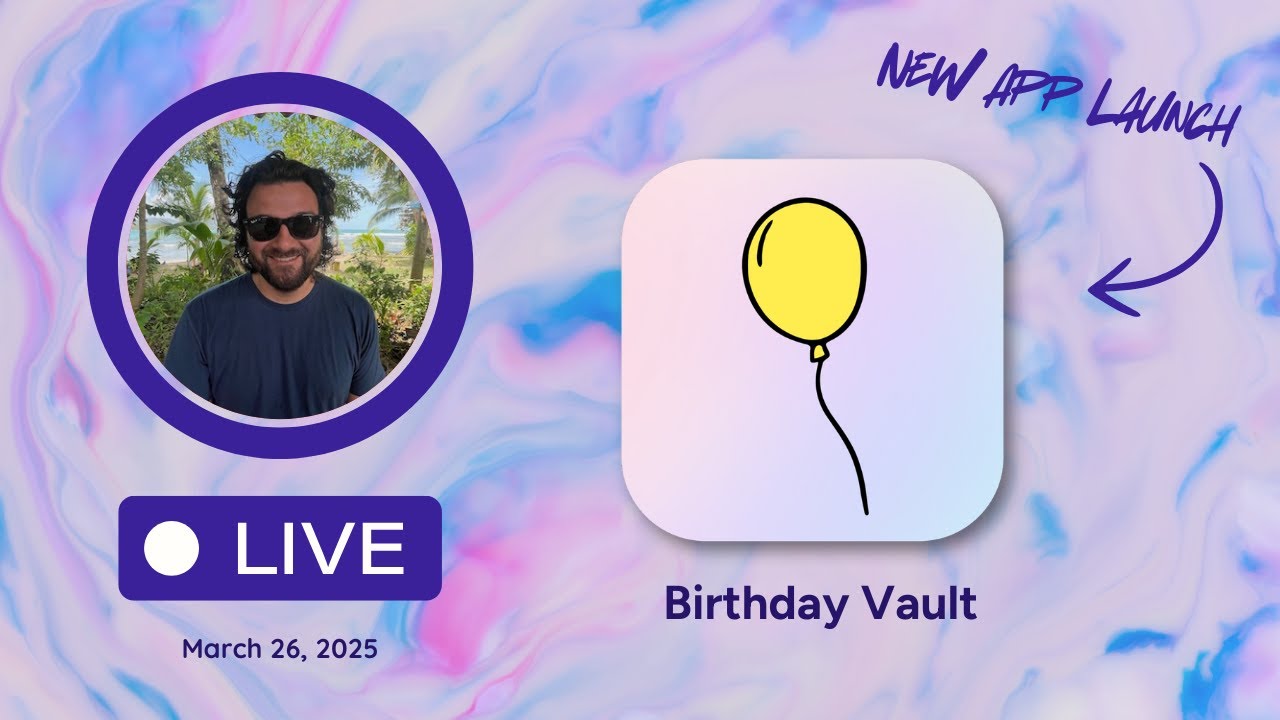 Birthday Vault App Launch: Development Process, Technical Decisions & Launch Strategy