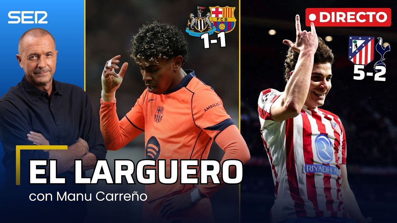 EL LARGUERO: LAMINE RESCATA AL BARÇA EN EL 96' Y EL ATLÉTICO GOLEA Y PIENSA EN CUARTOS (10/03/2026)