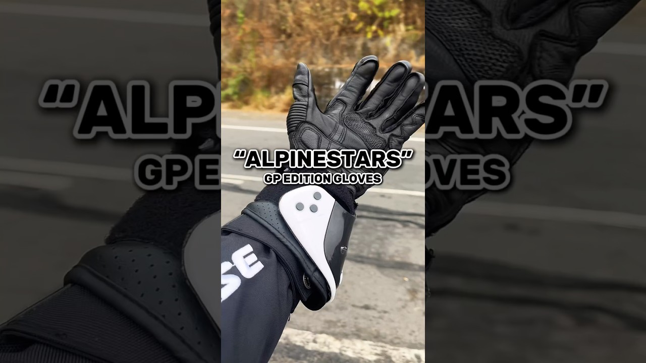 ALPINESTARS GP PRO GLOVES #rider #ridinggear #ridingaccessories #viralvideo #shorts #bike #fyp
