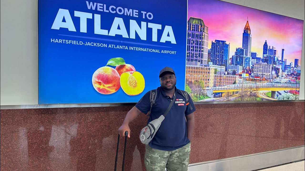 Atlanta downtown (street walk)