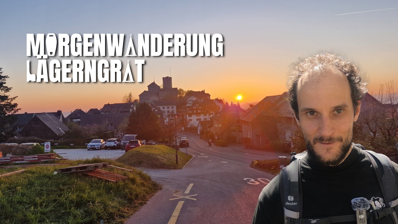 Morgenwanderung über den Lägerngrat - 1. Etappe Jura Höhenweg