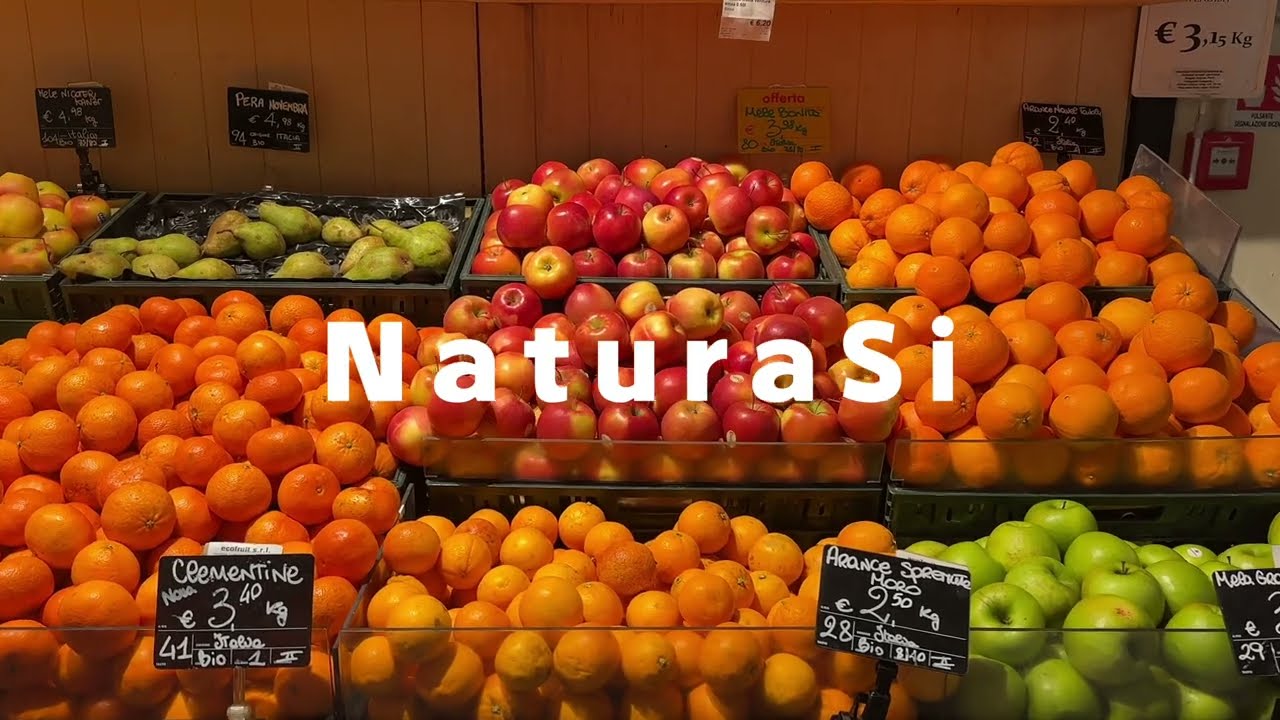 이탈리아 유기농 마트 장보기 🇮🇹 | NaturaSì에서 느린 하루