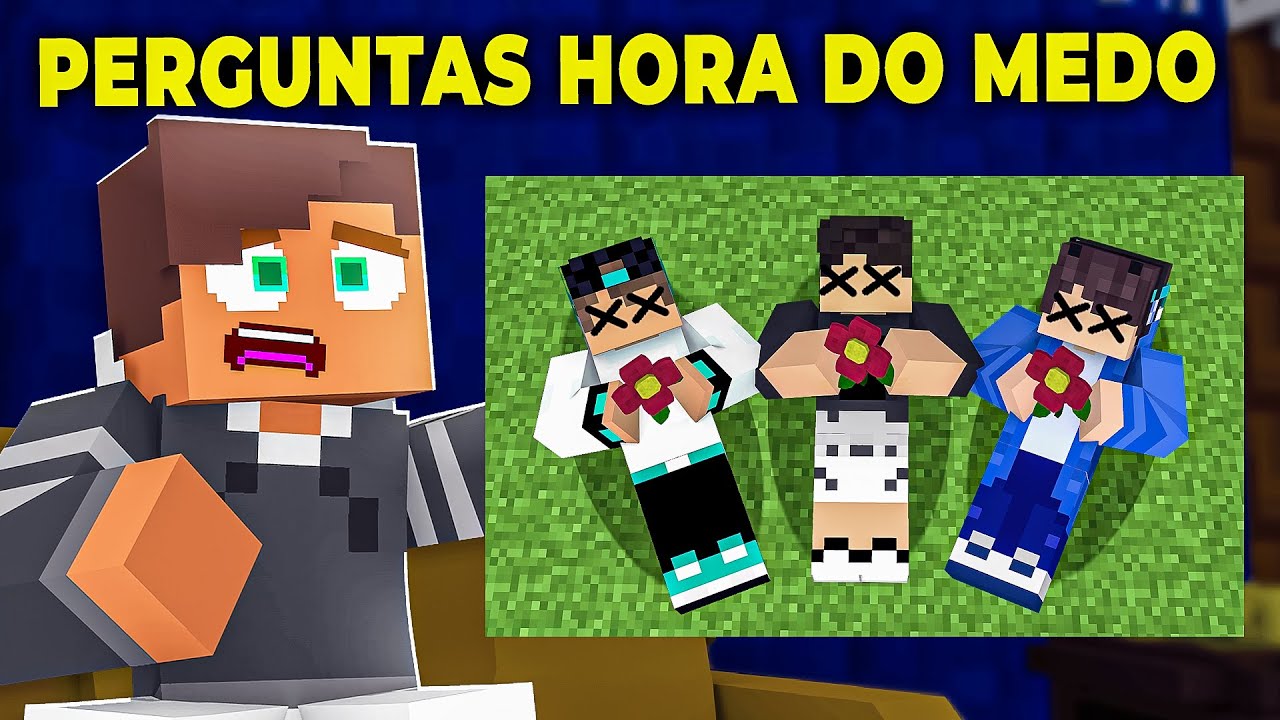 RESPONDENDO AS PERGUNTAS DE HORA DO MEDO - PARKORU CAST