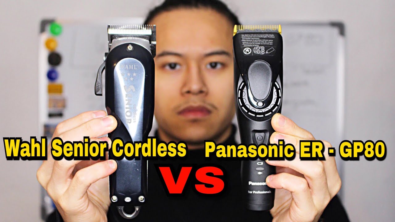 Wahl Senior Cordless vs. Panasonic Er-GP80