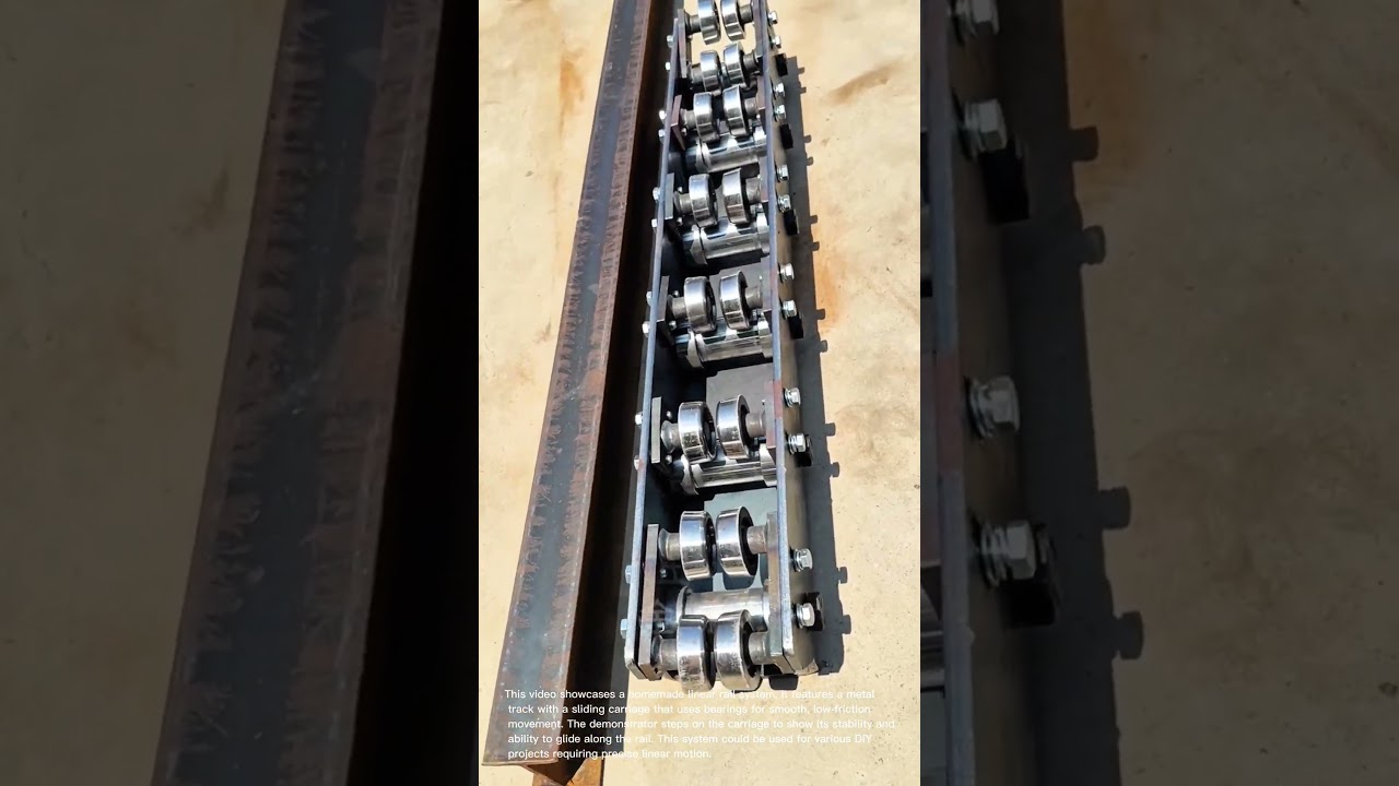 DIY Linear Rail System for Smooth Movement