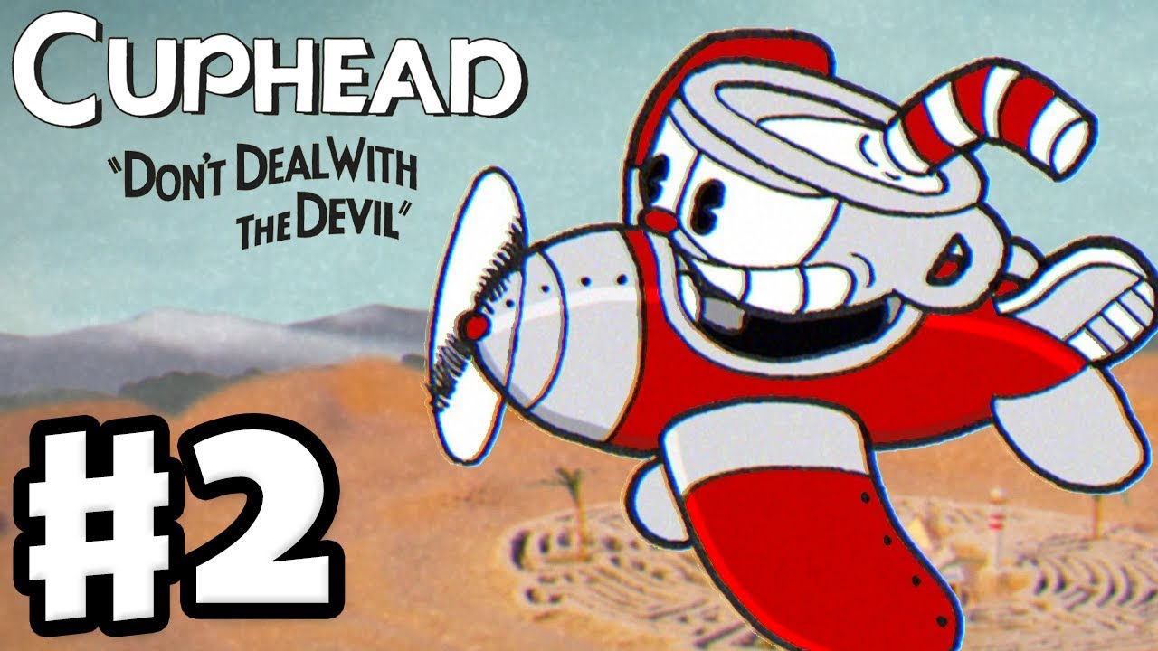 Cuphead - Gameplay Walkthrough Part 2 - Don't Deal with the Devil! World 2 Bosses! (PC)