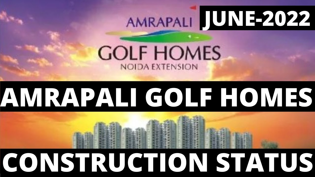 Amrapali Golf Homes & Kingswood Construction status | Amrapali golf homes | #NBCC #courtreceiver