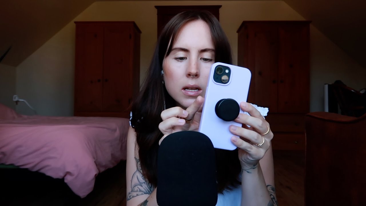 ASMR Almost Touching, Scratching, Tapping (Anticipatory + Unpredictable)