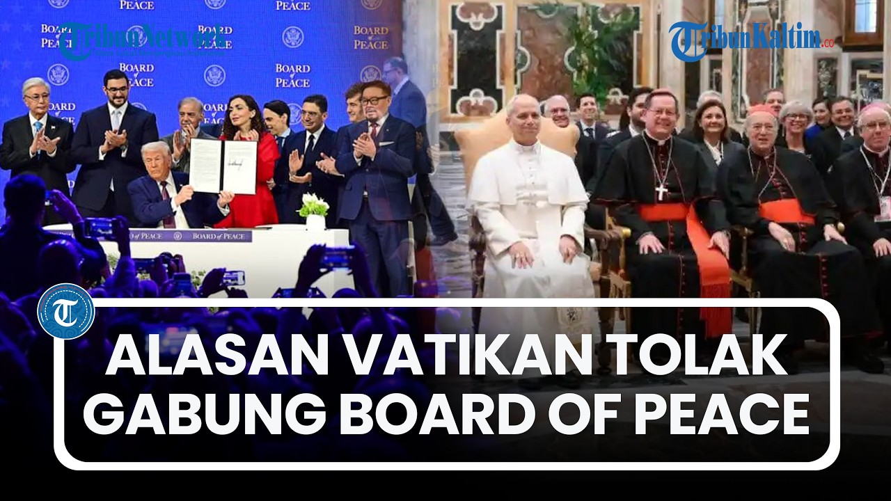 Alasan Vatikan Tolak Gabung Board of Peace Bentukan Trump, PBB yang Paling Utama Kelola Krisis Ini