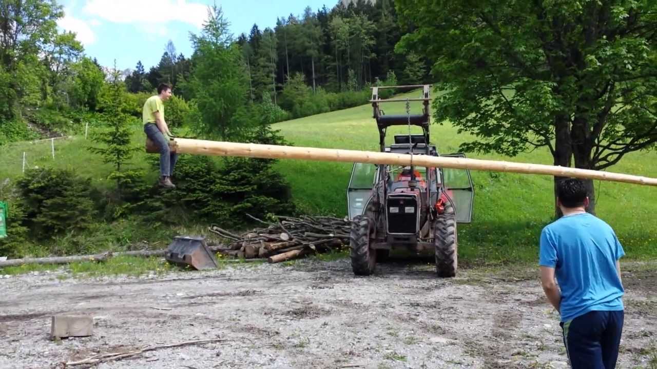 Postavitev mlaja - Lom 2013