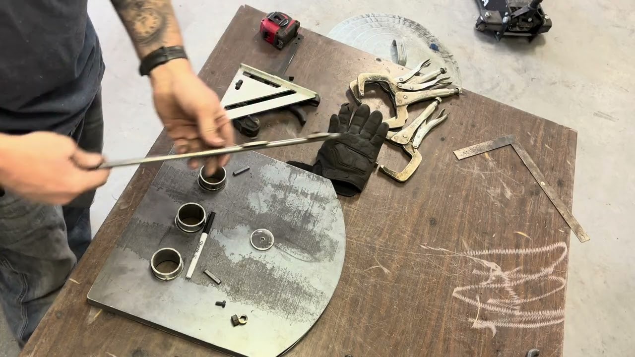 Offset Smoker Build Part 7–Firebox Door Damper 