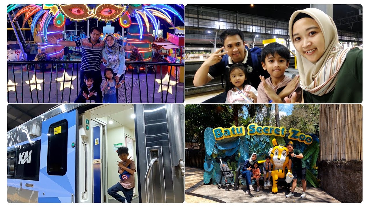 Jalan-jalan ke Kota Batu Malang Naik Kereta Api Majapahit New Generation❗️❗️