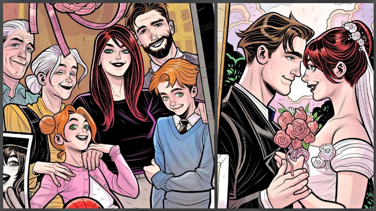 Peter Finally Gets A Happy Ending With His Wife MJ & Two Kids l The End Of Ultimate Spiderman