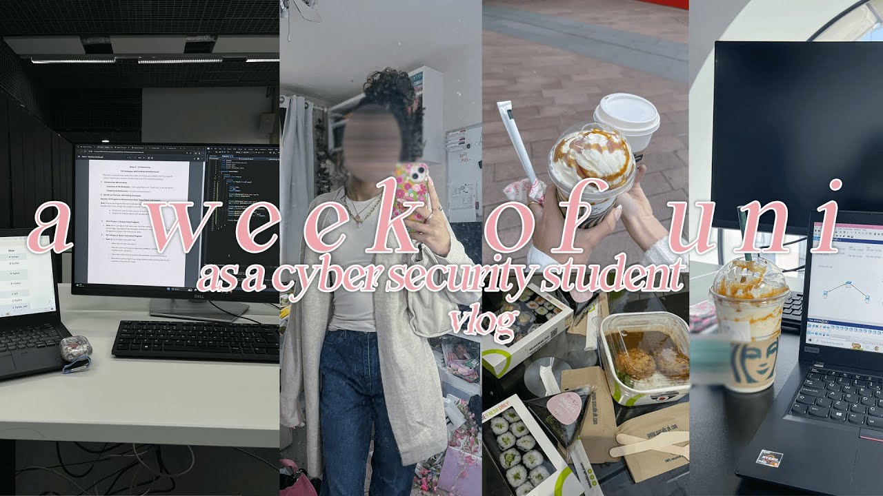 a week of university (as a cyber security student) vlog
