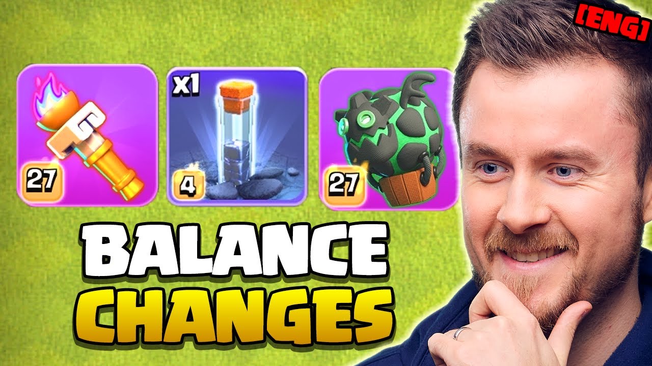 BALANCE CHANGES - Meteor Golem Nerf and Super Witch Buff!