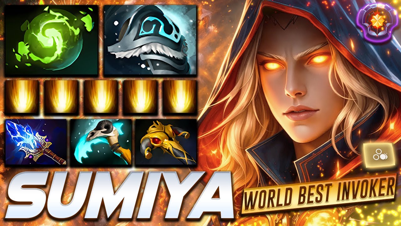 SumiYa Invoker World Best Carry - Dota 2 Pro Gameplay [Watch & Learn]
