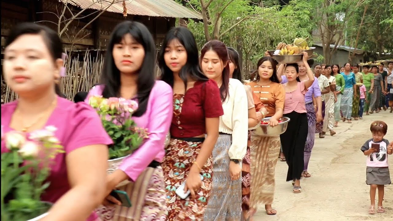 အညာဓလေ့တွေရော ပကာသနတွေရော သဘာဝတွေရော မြင်ရတဲ့ အညာမင်္ဂလာဆောင်