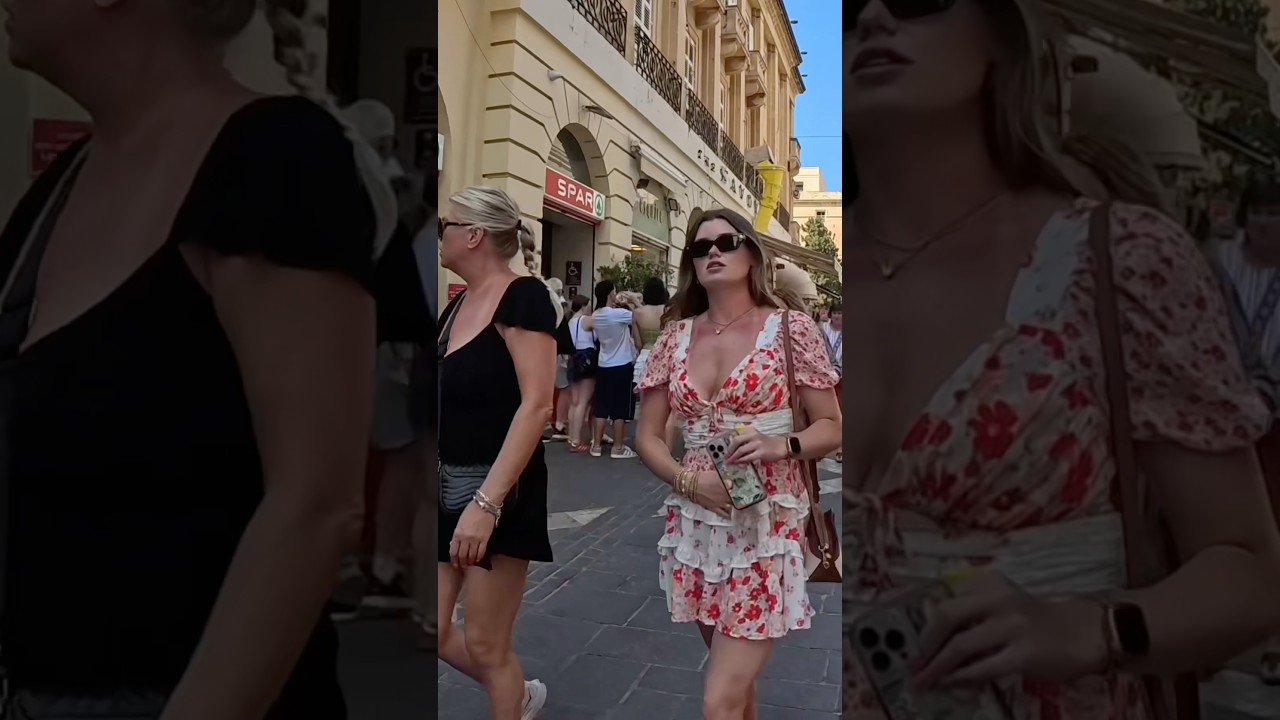 Republic Street Walk 🚶 Valletta Malta | Main Street Tour & Shopping Stroll | 4K Walking Experience