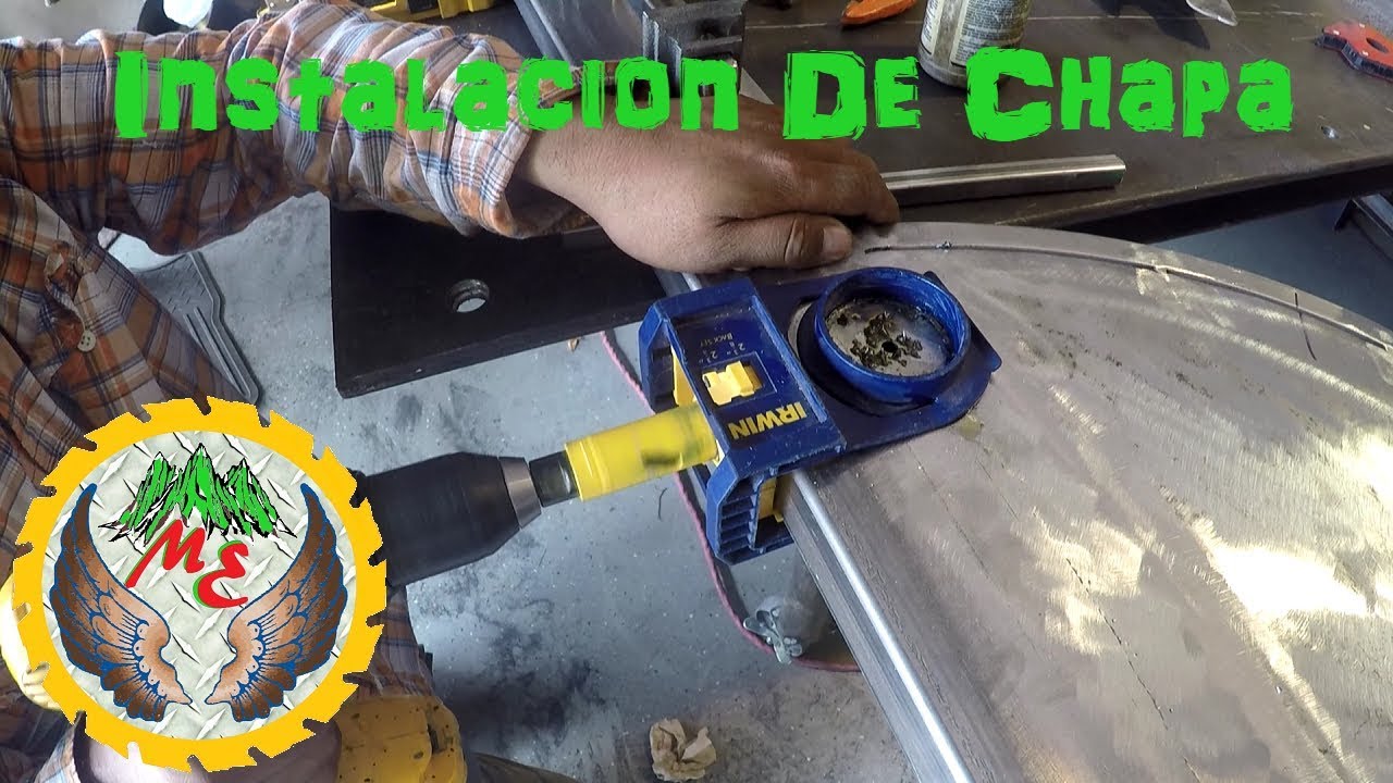COMO INSTALAR UNA CHAPA O CERRADURA EN UNA PUERTA DE HERRERIA RESIDENCIAL