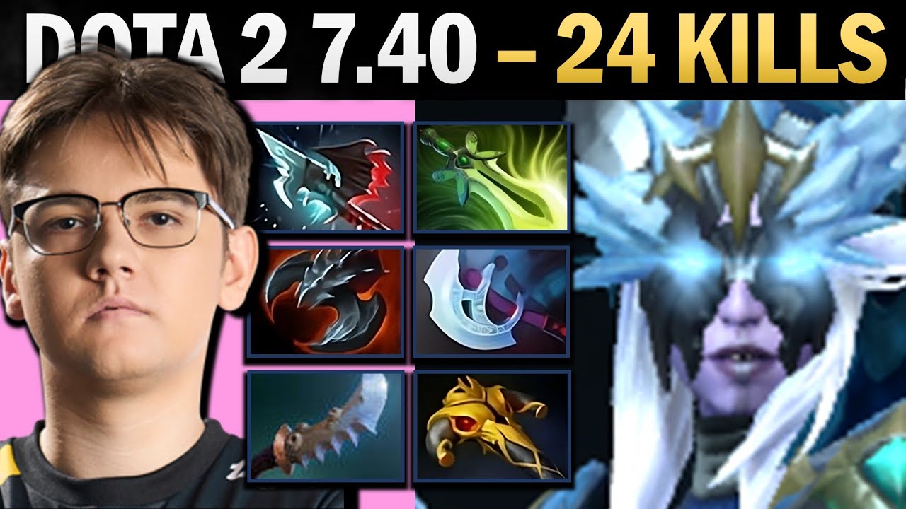 Drow Ranger Pro Carry with Satanic and 24 Kills - Dota Gameplay