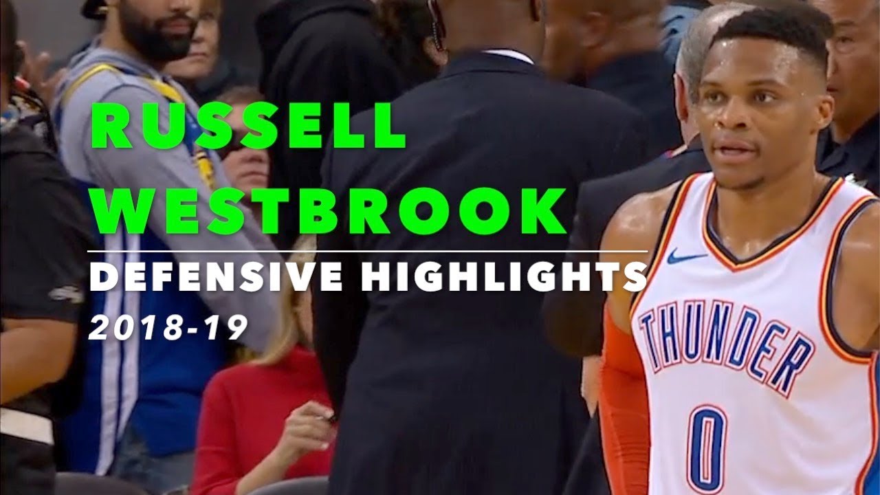 Russell Westbrook Defensive Highlights | 2018-19