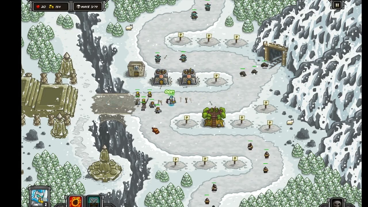 Kingdom Rush Mission 09 Stormcloud Temple A