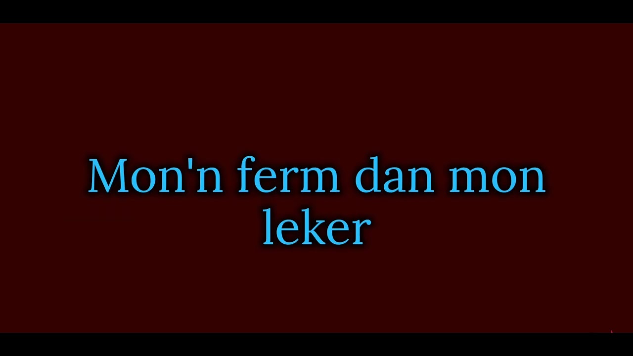 Dernyen gout larm by David Philoe #seychellesmusic #seyveteran #obgsey