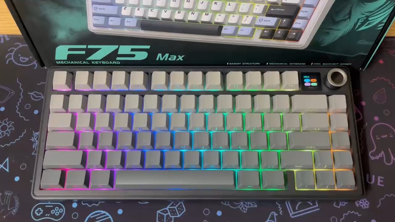 Review bàn phím Aula F75 Max: Bàn Phím Cơ Ngon – Bổ – Rẻ, Gõ Sướng Ngoài Mong Đợi