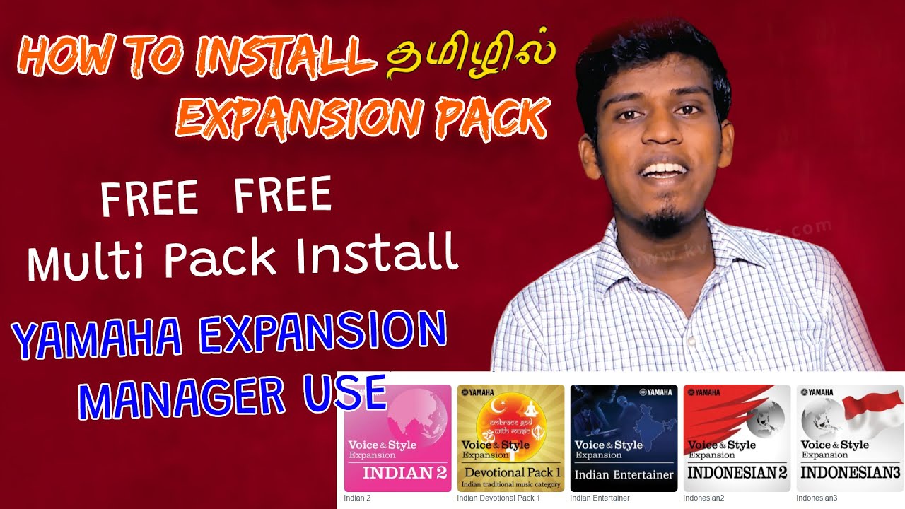 How to Install EXPANSION PACK | How to Use YAMAHA EXPANSION MANAGER | Yamaha Keyboards