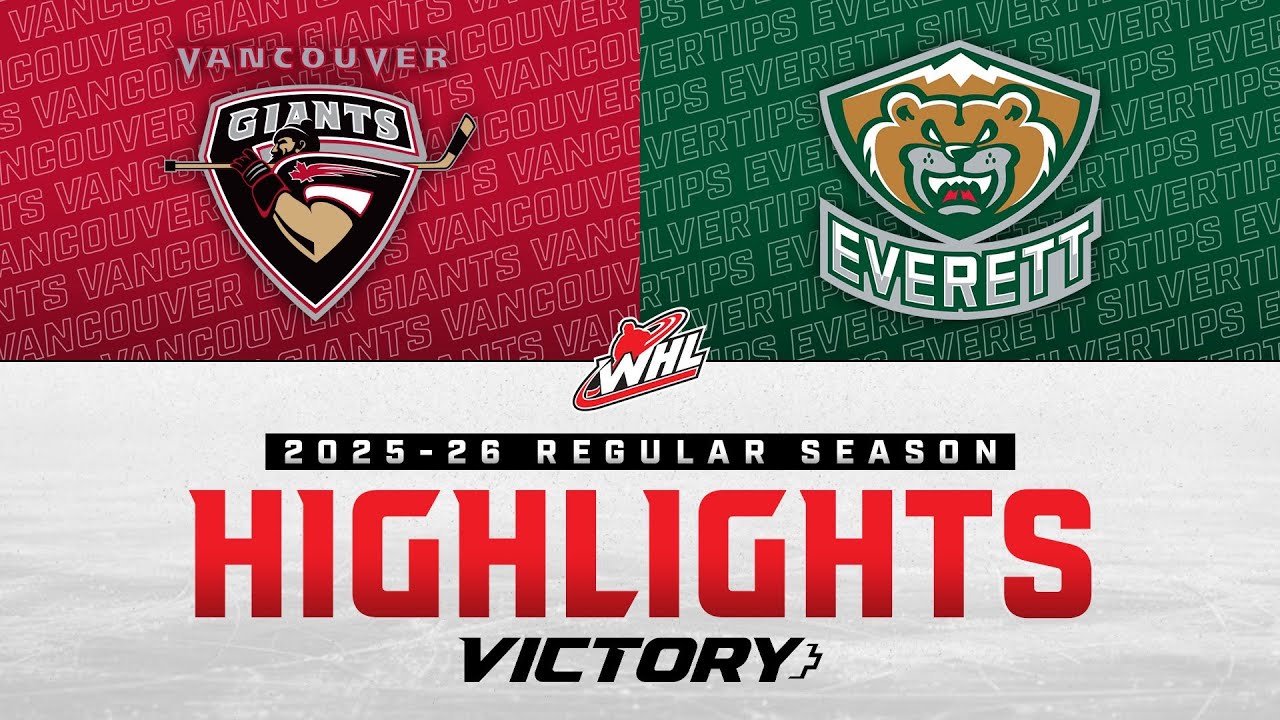 Vancouver Giants at Everett Silvertips 12/06 | WHL Highlights 2025-26