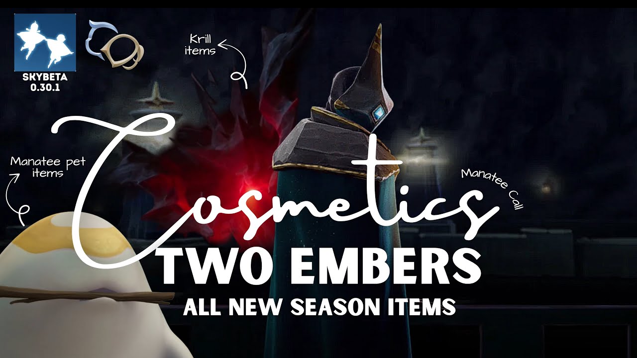 Beta Spoiler: ALL Two Embers Cosmetics Previewed! Cute Mantee Items, Dragon Items & Ultimate Rewards