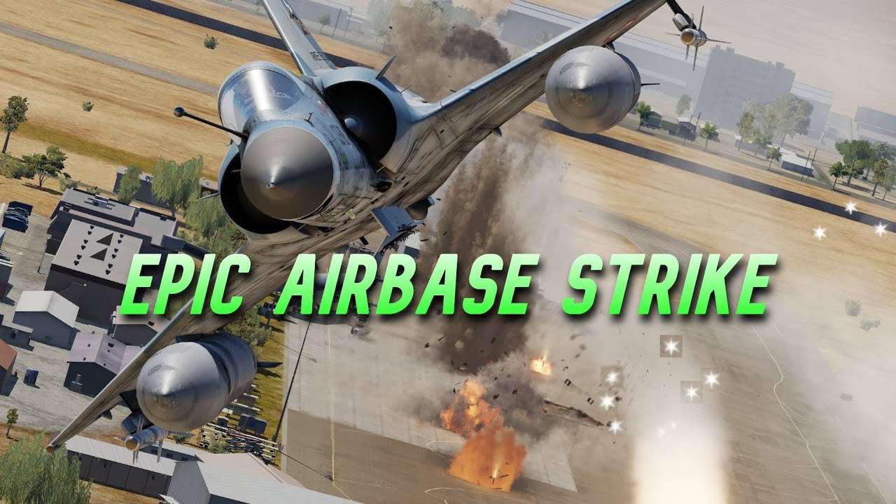 DCS | Epic Airbase Strike | Mirage 2000c | Operation Grayflag