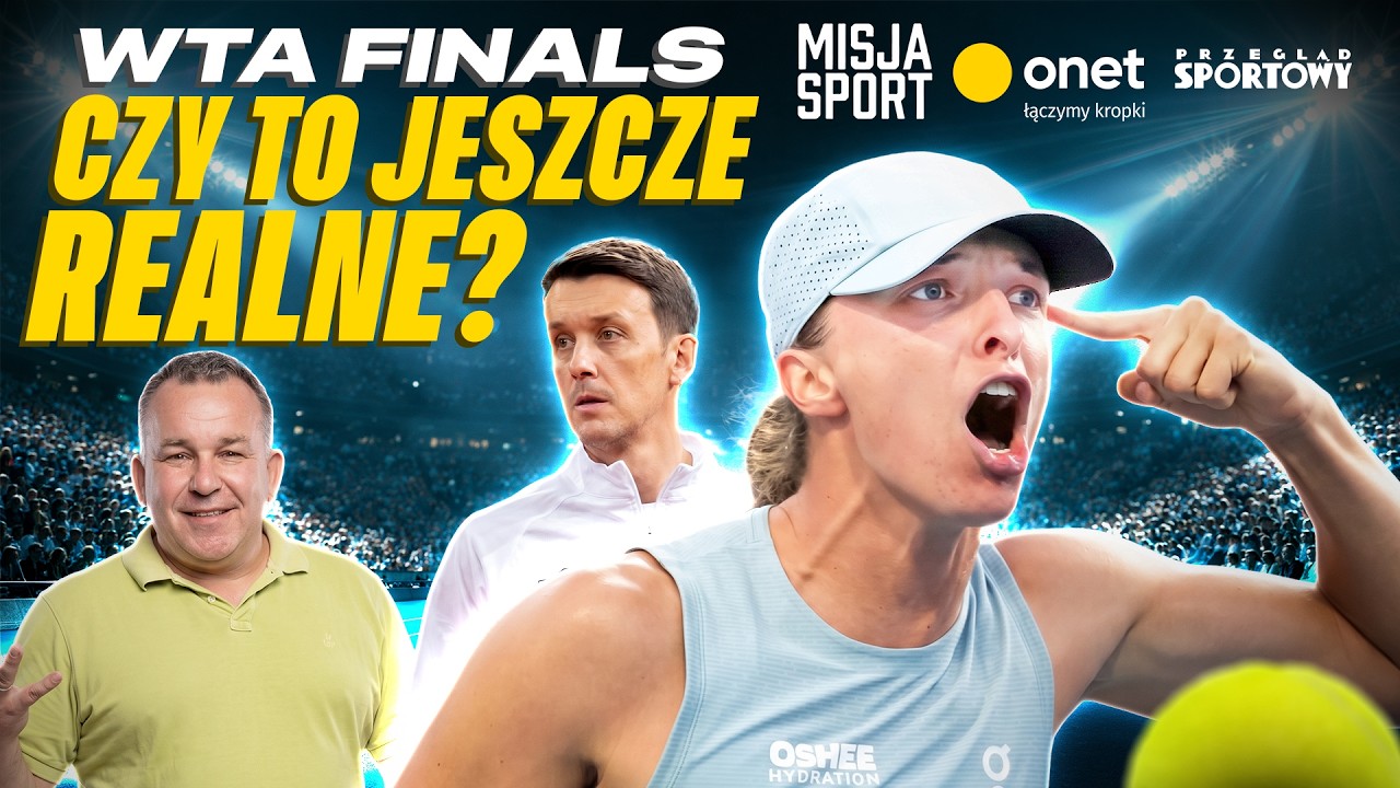 IGA ŚWIĄTEK WALCZY O WTA FINALS. JAKIE SĄ SZANSE POLKI? | MISJA SPORT