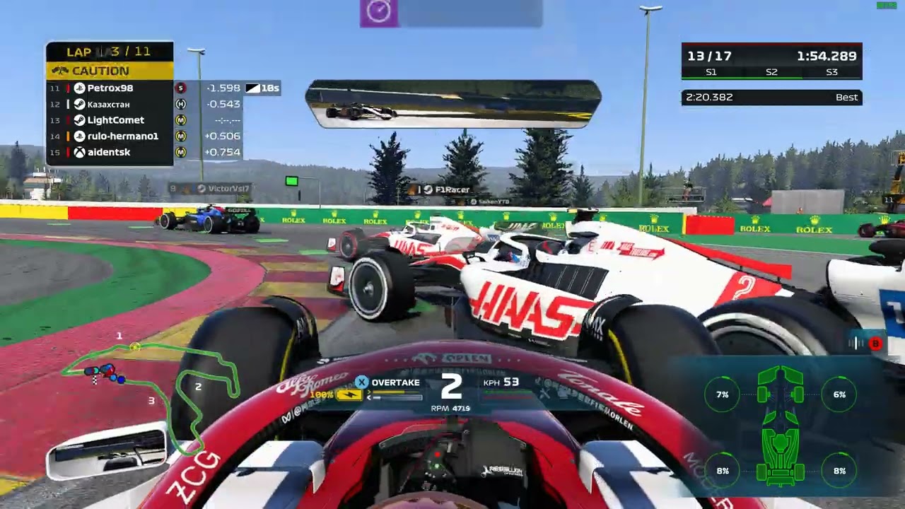 F1 22: Multiplayer Random 23 - Belgium